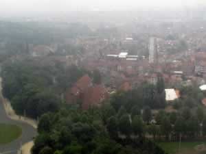 View from the Atomium