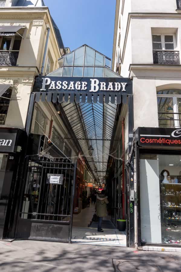 Passage Brady Paris 1-6