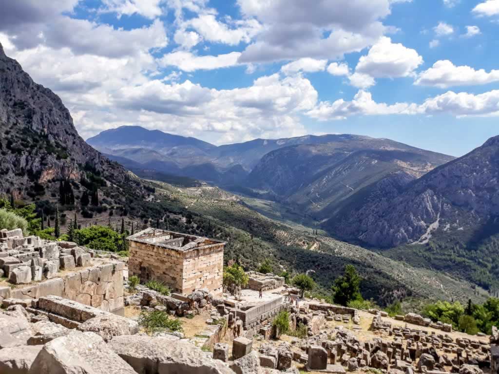Delphi Greece Archeological Site