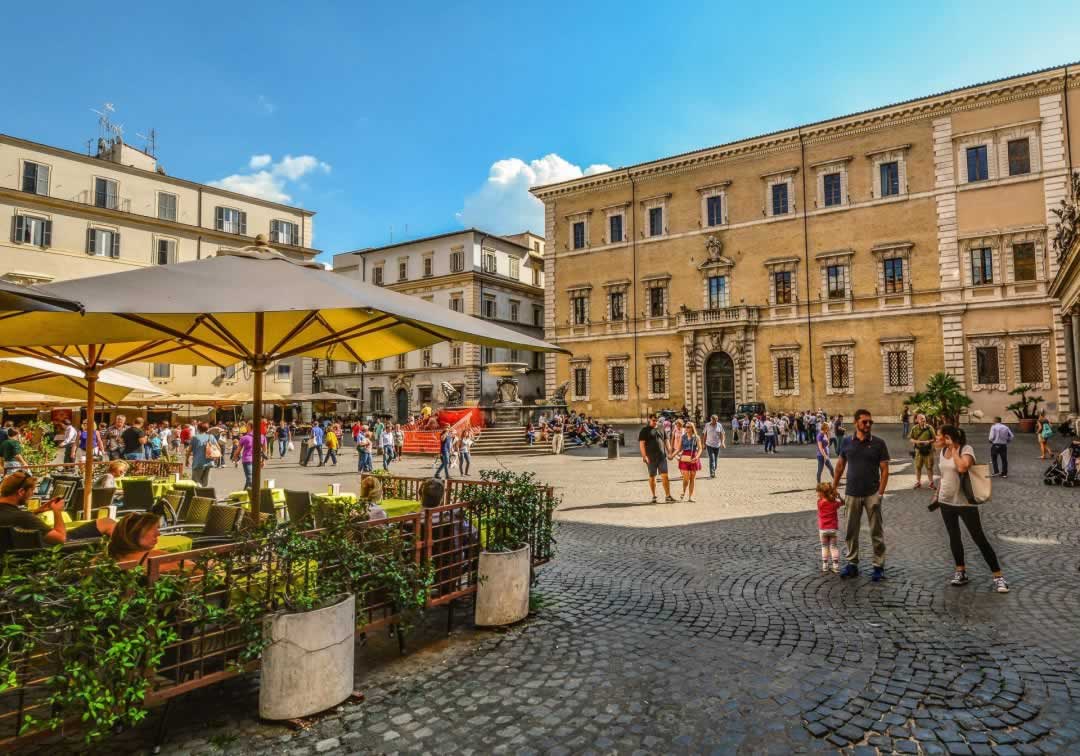 Trastevere neighborhood, one of the best places to stay in Rome, Italy