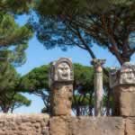 Statue Heads in Ostia Antica