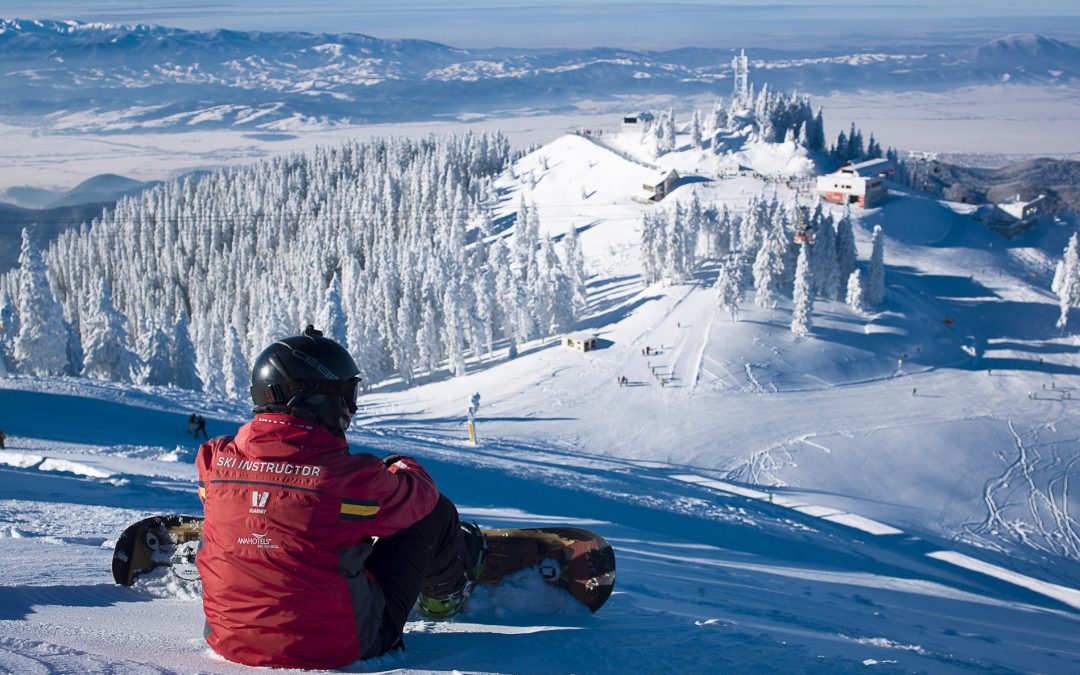 skiing in Romania
