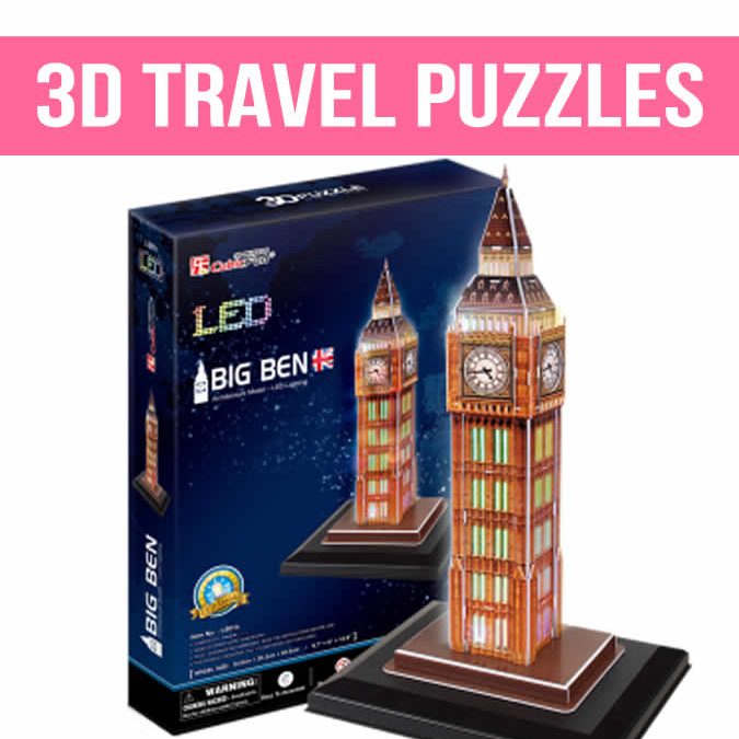A Top List of 3D Travel Puzzles To Keep Your Travel Dreams Alive