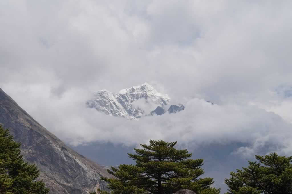 Everest as seen from Hotel Everest View