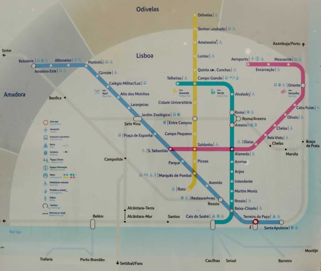 map metro lisbon
