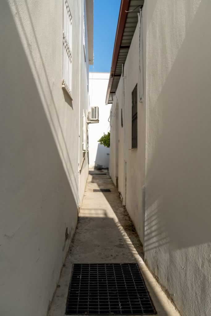 narrow street bodrum