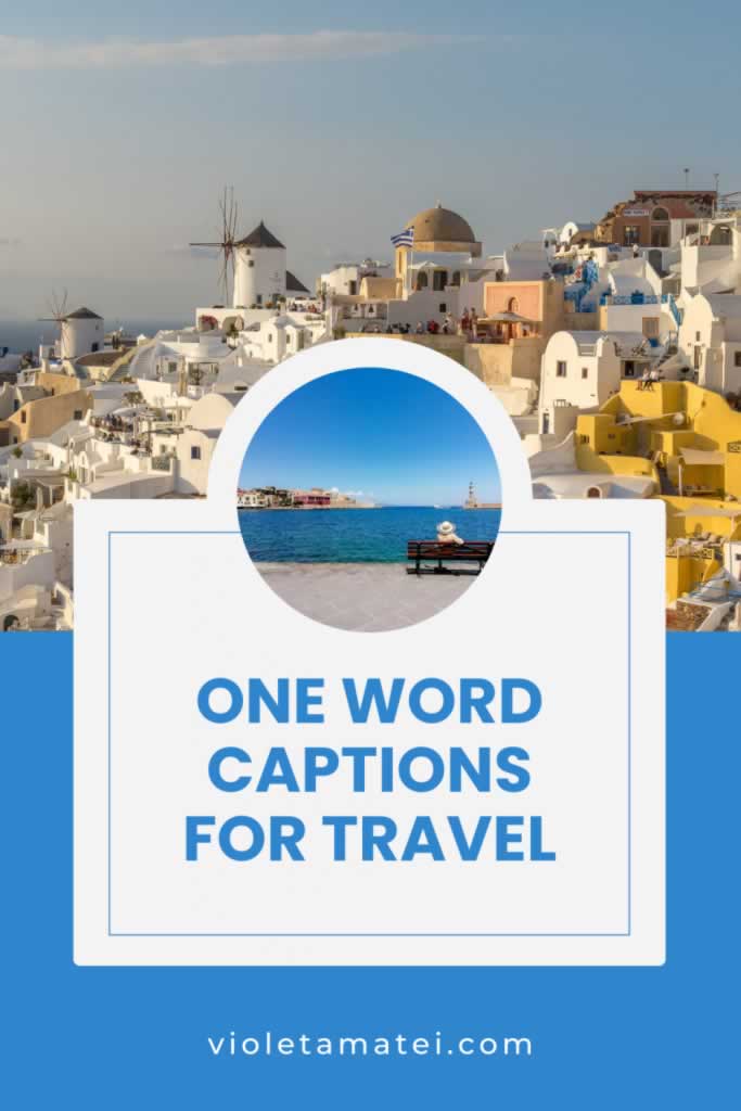 Single Word Travel Captions
