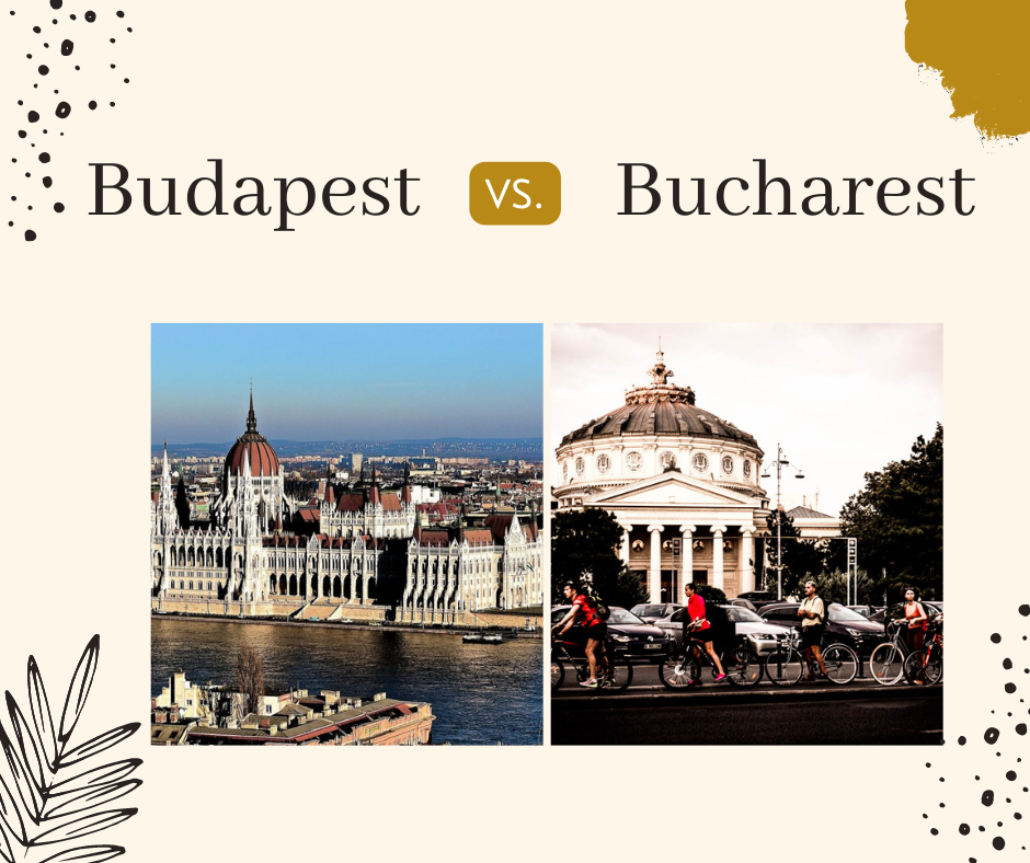 difference between budapest and bucharest
