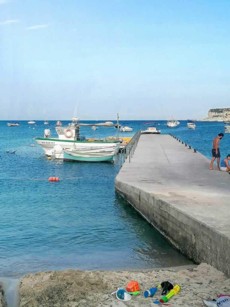 marsaskala beach docks