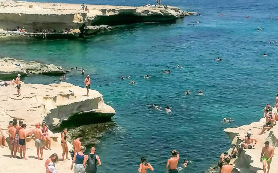 The Ultimate Natural Infinity Pool: St. Peter’s Pool, Malta