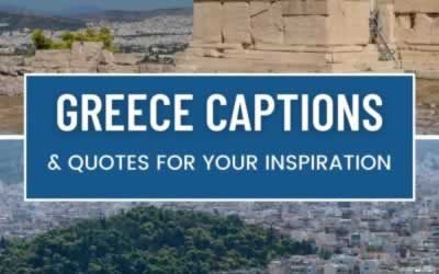 Greece Captions & Quotes To Spice Up Your Instagram