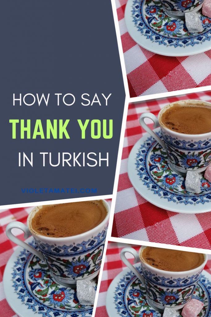 say thanks in turkish
