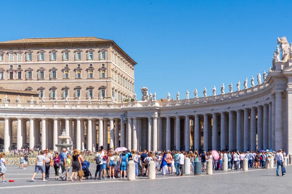 st peters basilica rome queue