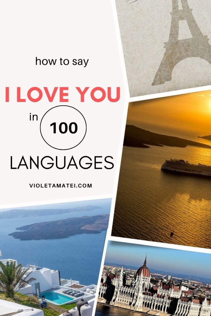 I love you many languages