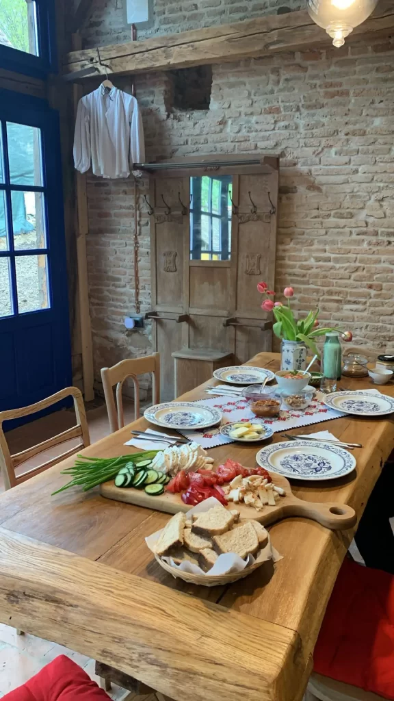 casa ani saxon airbnb transylvania-traditional-breakfast