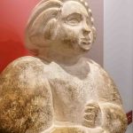 ggantija temples museum woman statue
