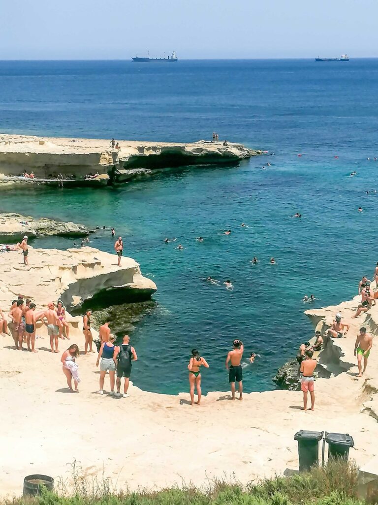 St Peter's Pool in Malta