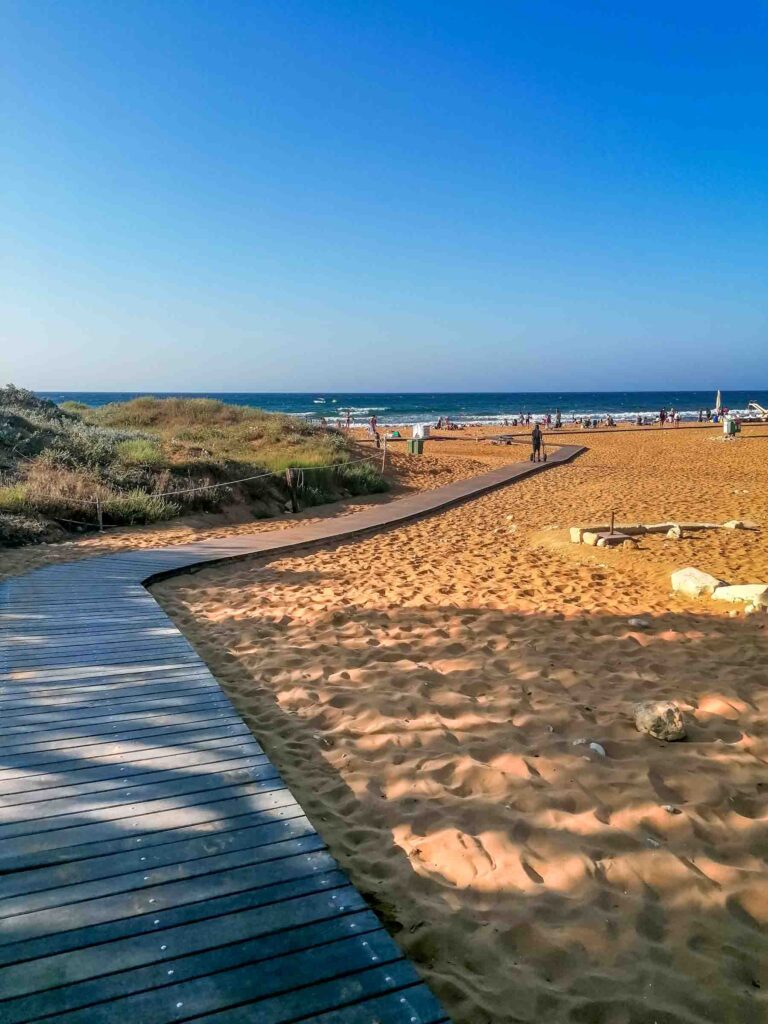 ramla beach gozo path