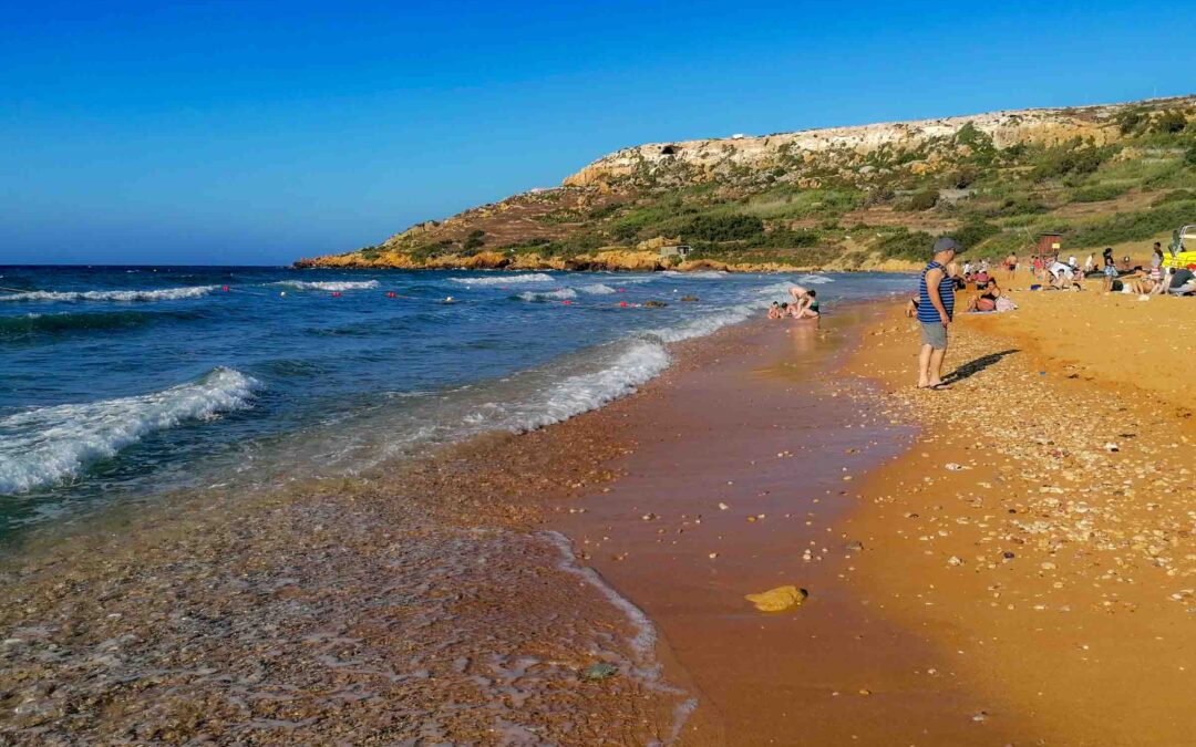 Ramla Beach Gozo, Maybe the Best in Malta