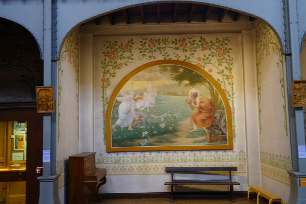 Inside Notre Dame du Travail 