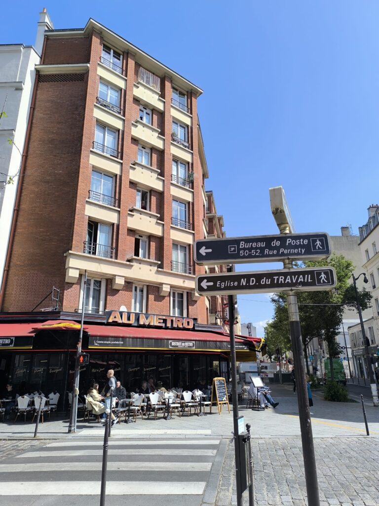 Visiting Notre Dame du Travail in Paris